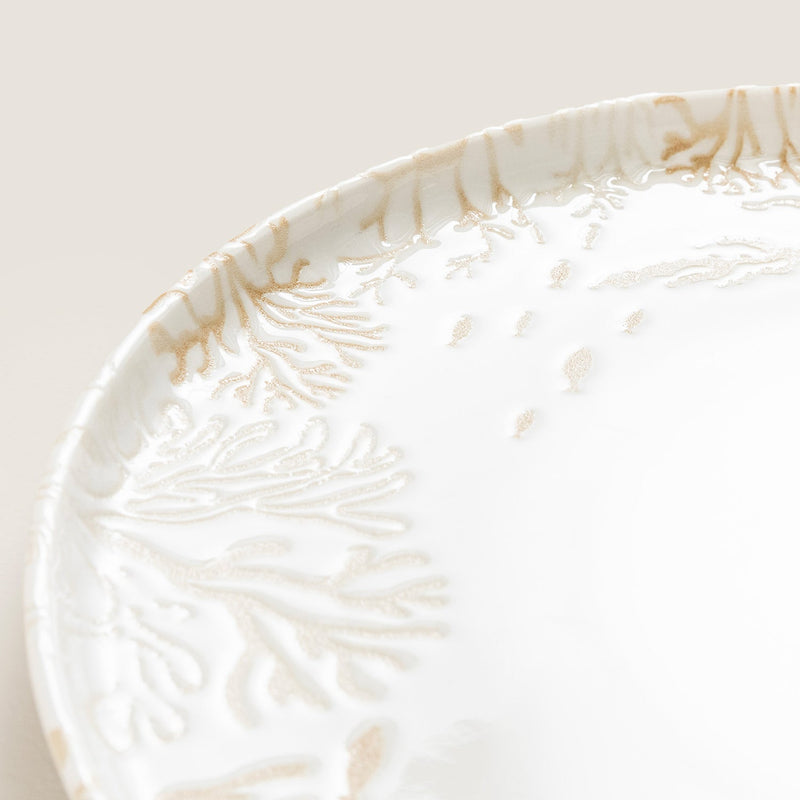 Chakra Mely Serving Plate 26 Cm Transparent