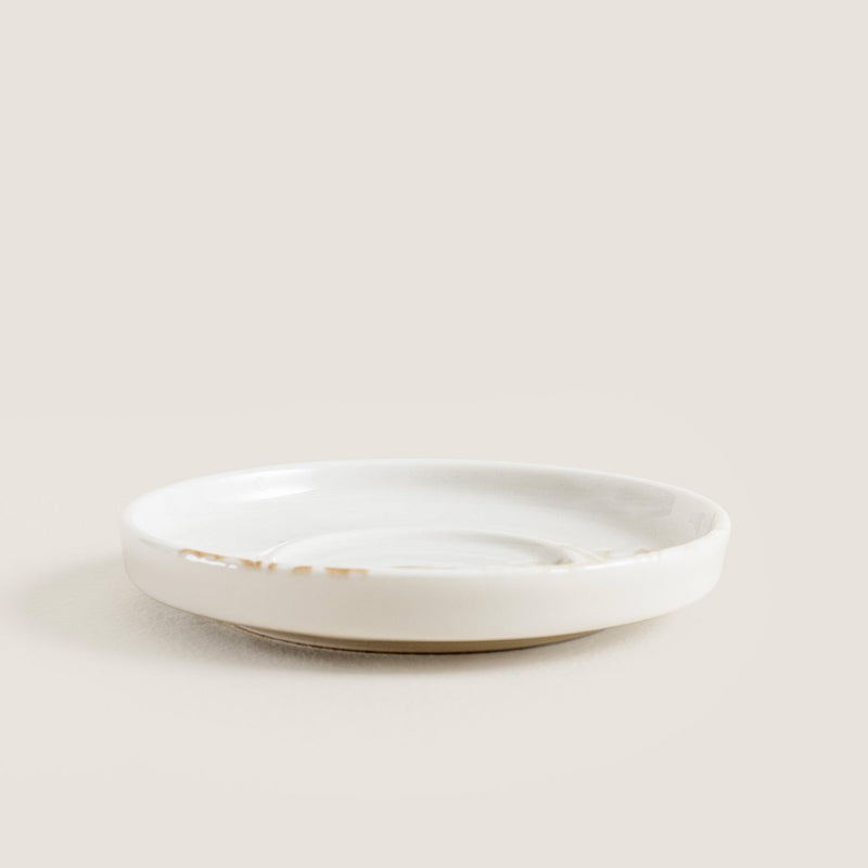 Chakra Mely Fishes Tea Plate Transparent