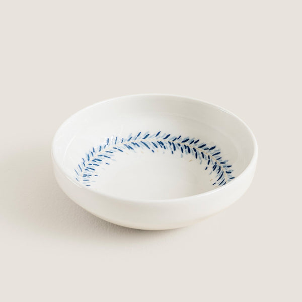Chakra Pelion Bowl 13 Cm Blue - White