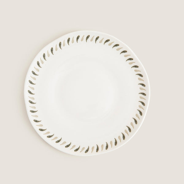 Chakra Oliva Dessert Plate 23 Cm Olive