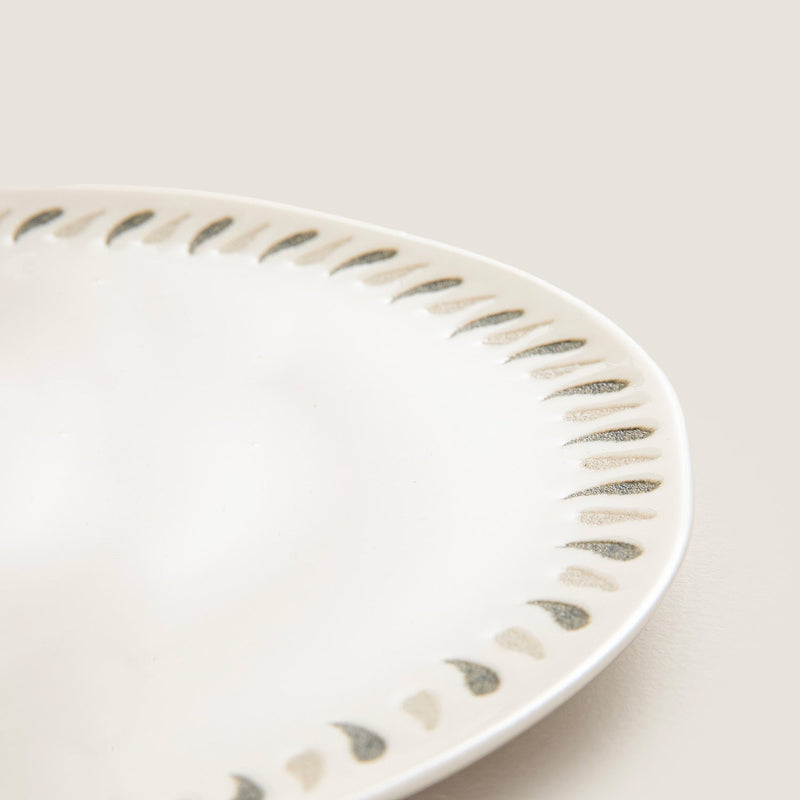 Chakra Oliva Dessert Plate 23 Cm Olive