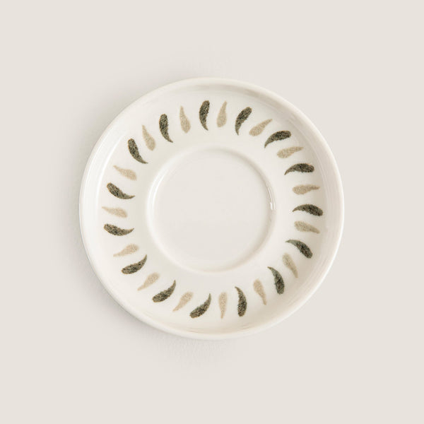 Chakra Oliva Tea Plate Olive