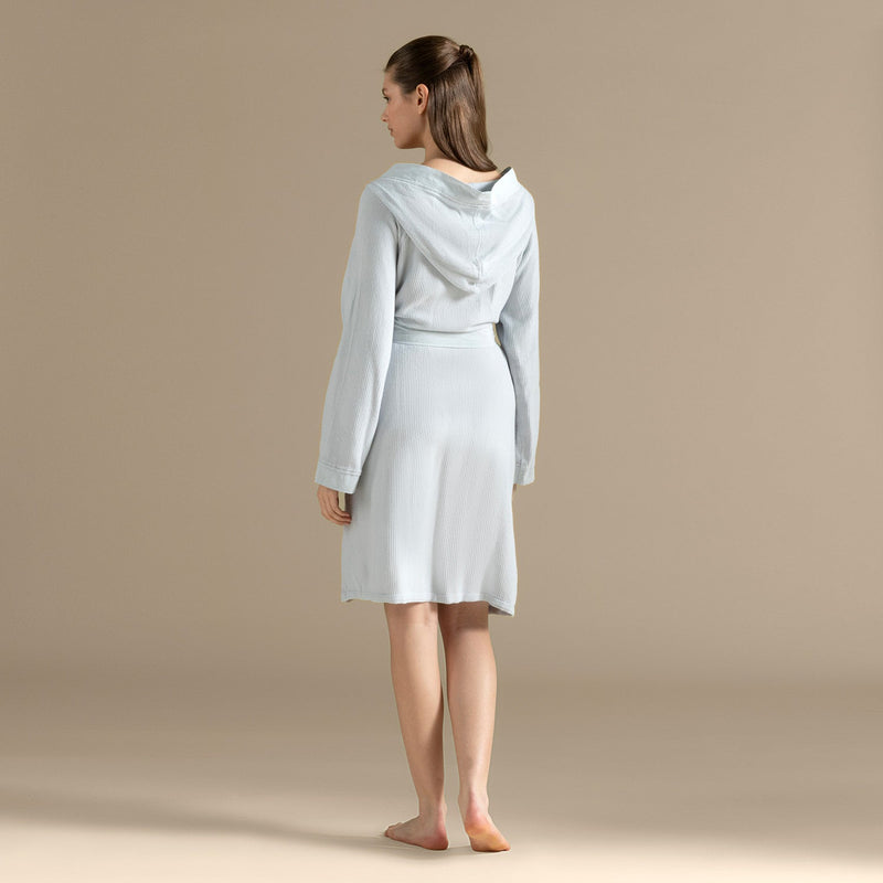 Chakra Carra Bathrobe Blue