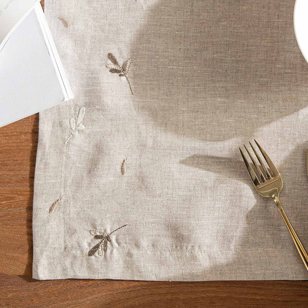 Chakra Olive Placemat Natural