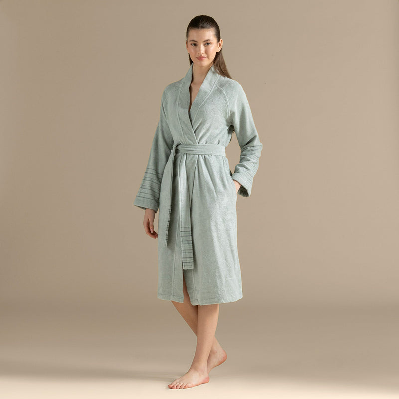 Chakra Derin Bamboo Unisex Bathrobe Multi Color