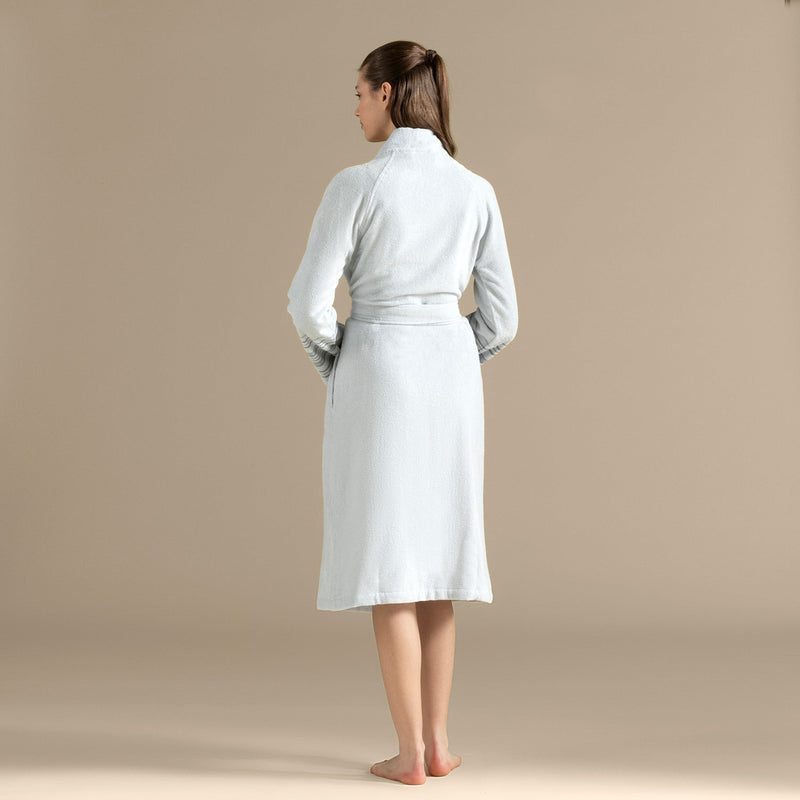 Chakra Derin Bamboo Unisex Bathrobe Blue