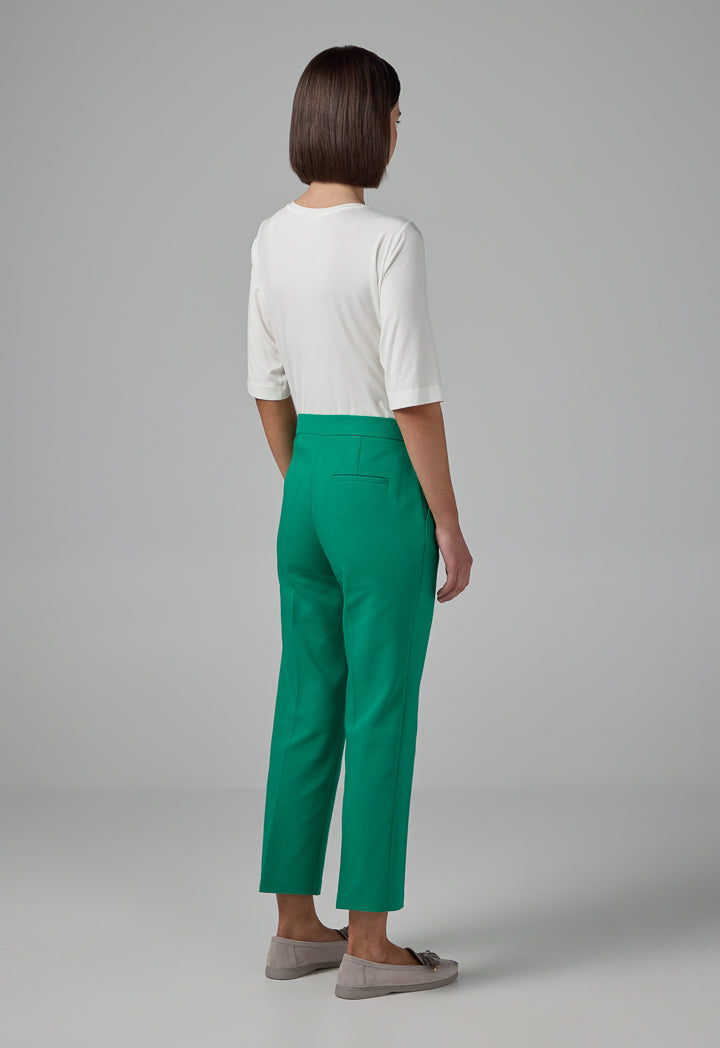 Choice Peg Leg Basic Trousers Green