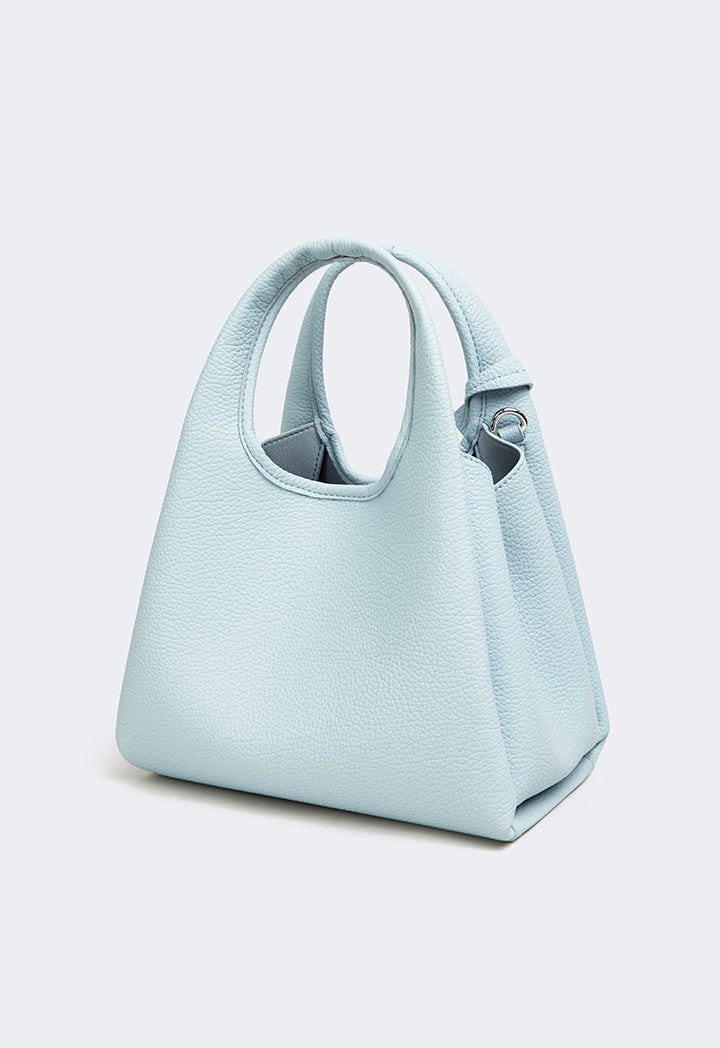 Choice Classic Solid Handbag Blue