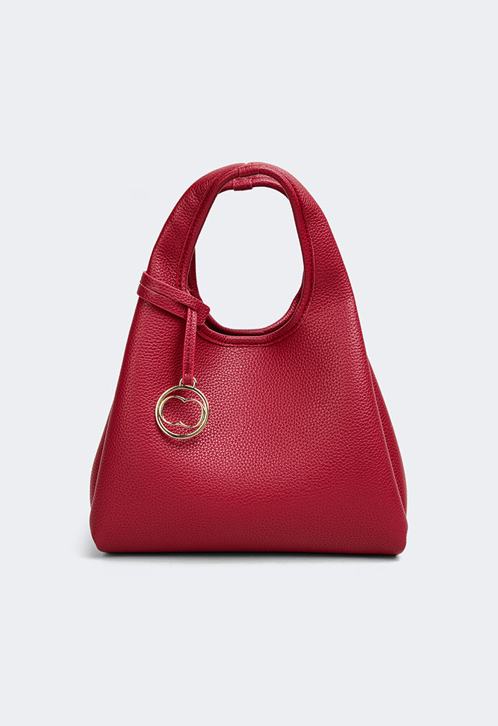 Choice Classic Solid Handbag Burgundy