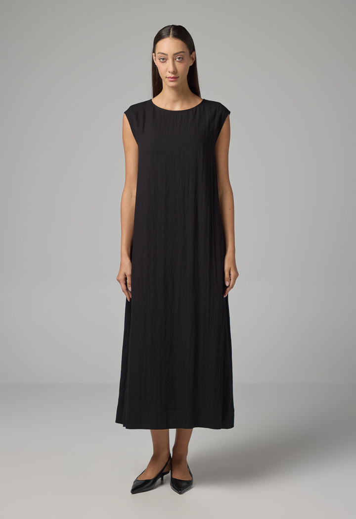 Choice Sleeveless Basic Dress Black