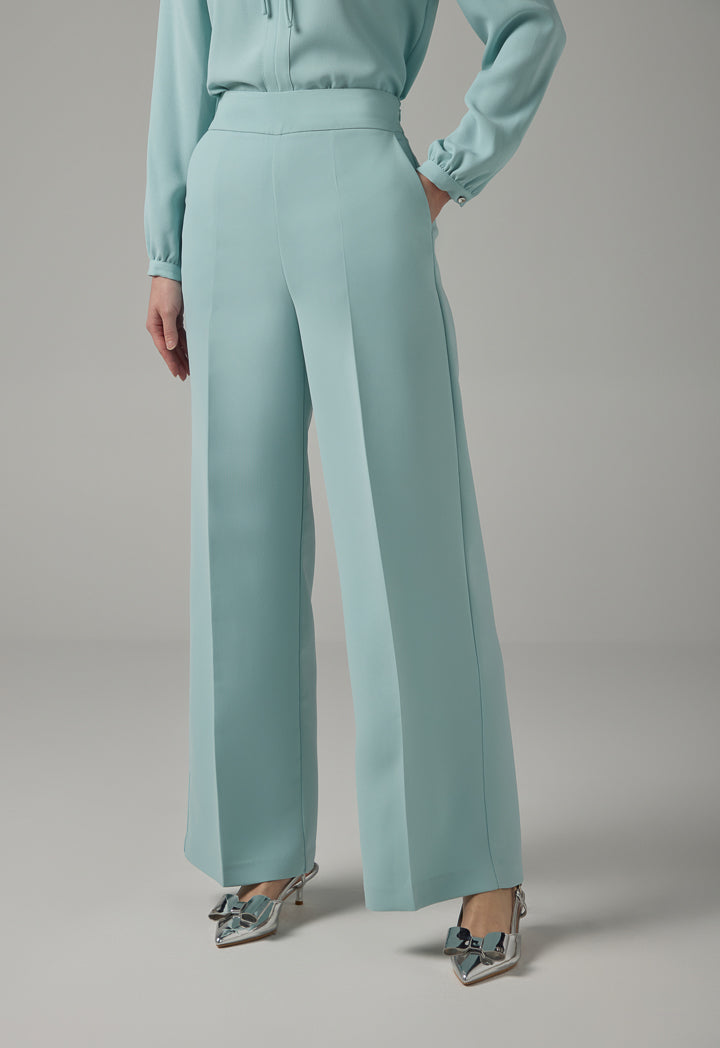 Choice Basic Wide Leg Trousers Mint