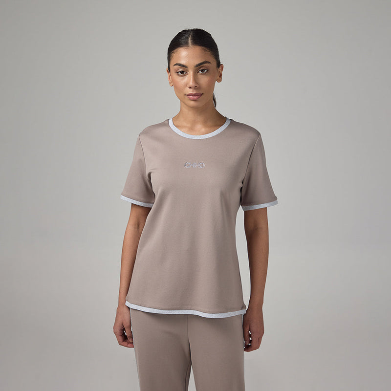 Choice Short Sleeve Contrast T-Shirt Vison
