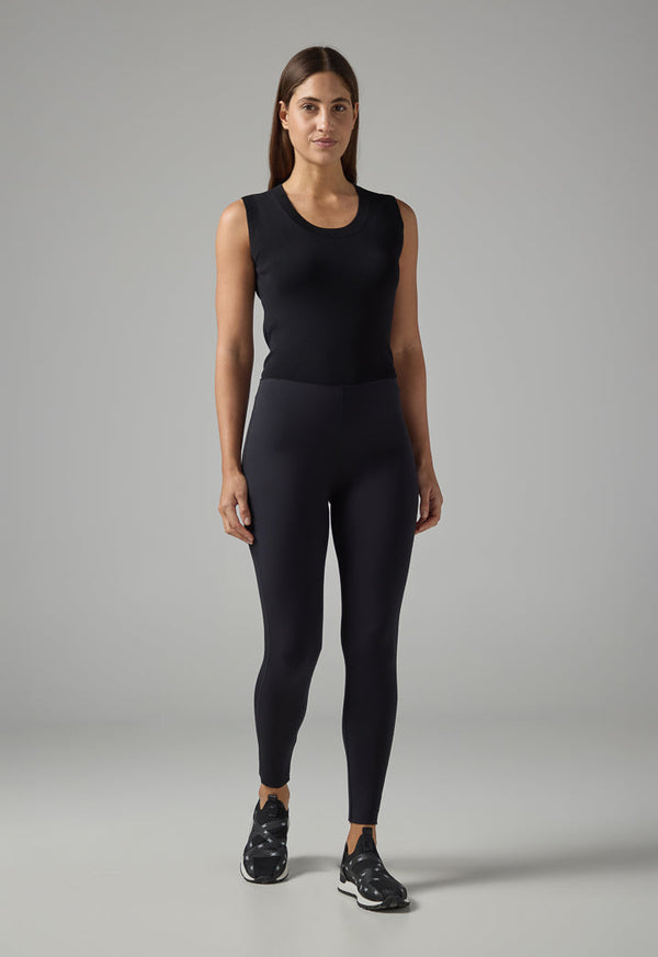 Choice Solid Basic Leggings Black