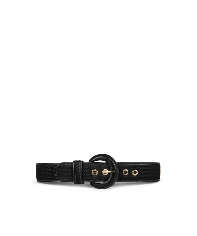 Ipekyol Buckle Detail Belt Black