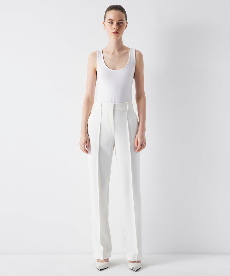 Ipekyol Basic Sleeveless Solid Top White