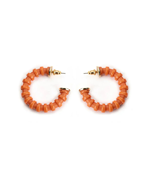 Ipekyol Hoop Earrings Orange