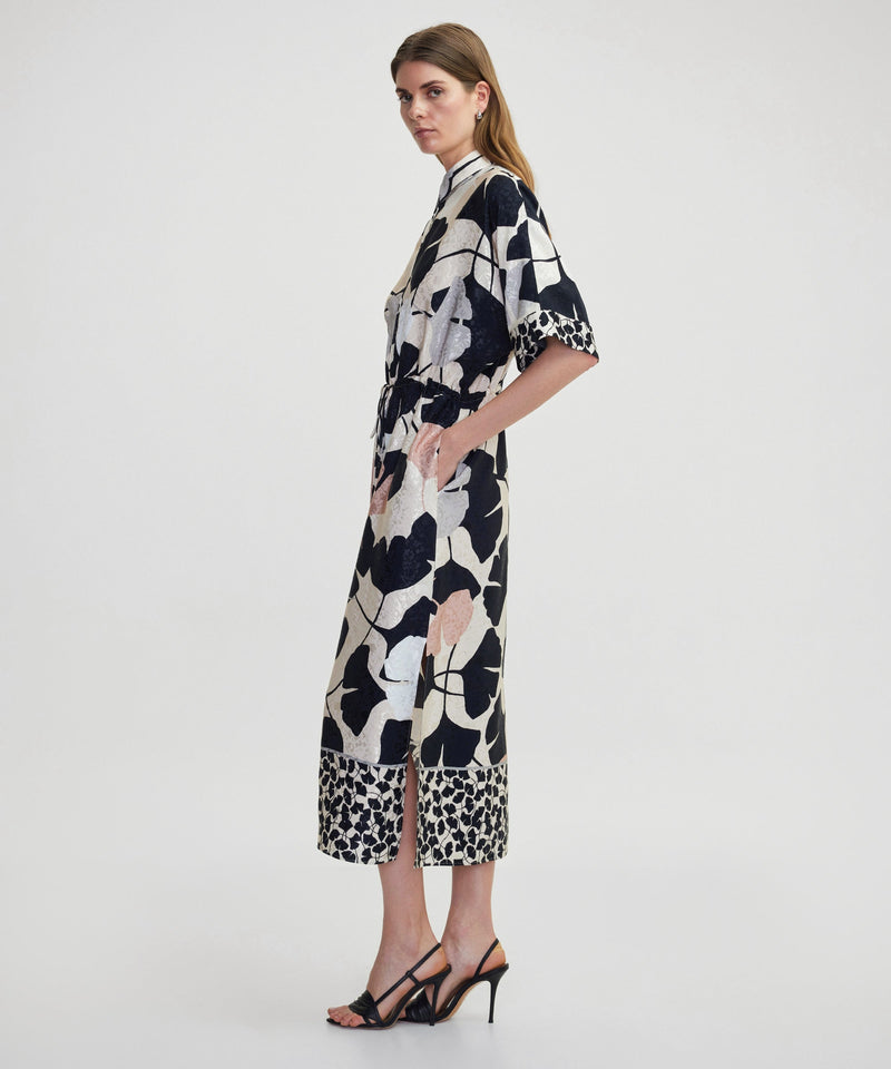 Ipekyol Adjustable Waist Shirt Dress Black