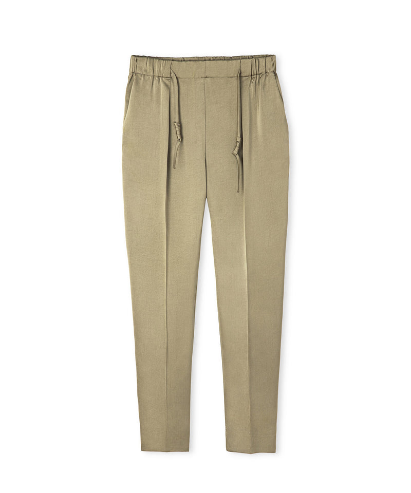 Ipekyol Shiny Textured Jogger Pants Light Khaki