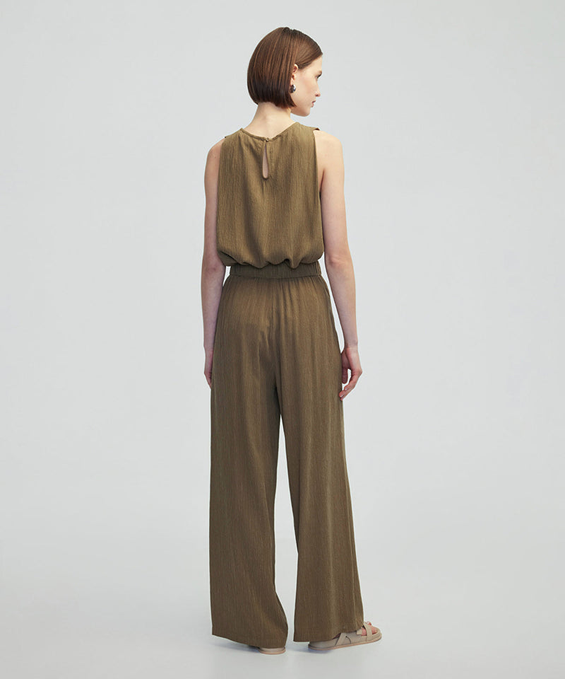 Ipekyol Cupro Trousers Khaki