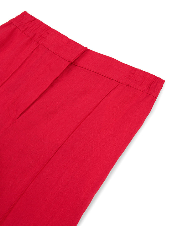 Ipekyol Linen Pants Cherry