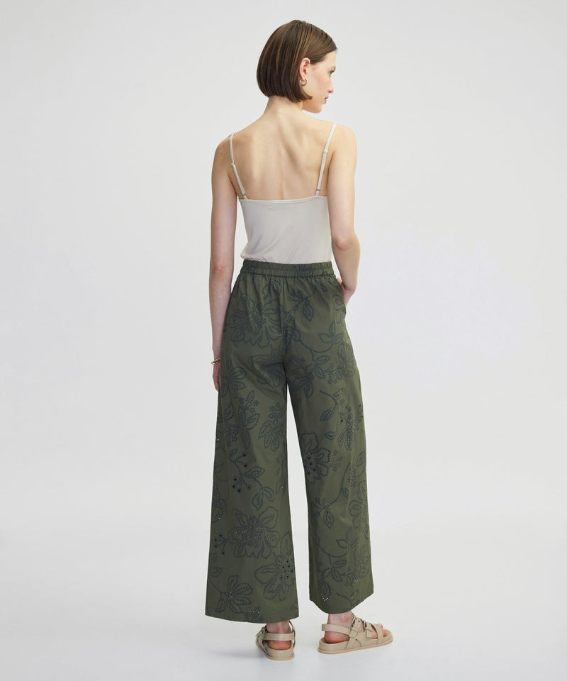 Ipekyol Scallop Trousers Khaki