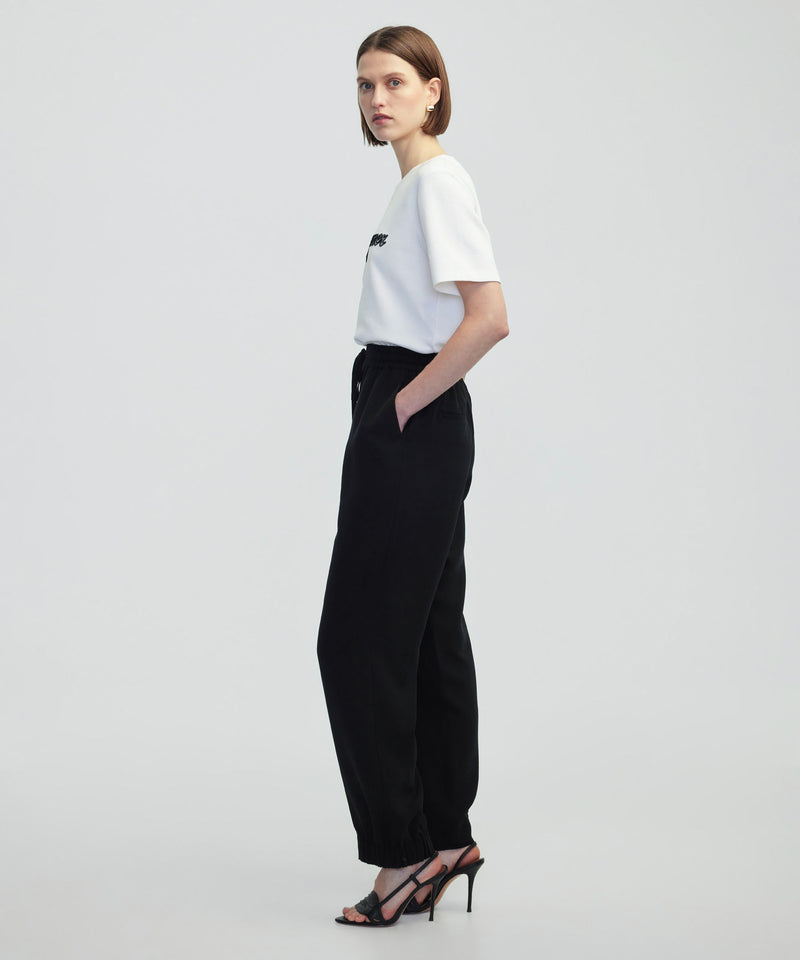 Ipekyol Tie Waist Trousers Black