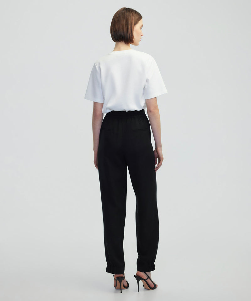 Ipekyol Tie Waist Trousers Black