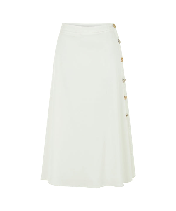 Ipekyol Button Accessory Skirt Ecru