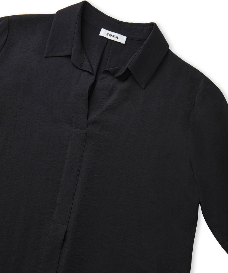 Ipekyol Shirt Collar Blouse Black