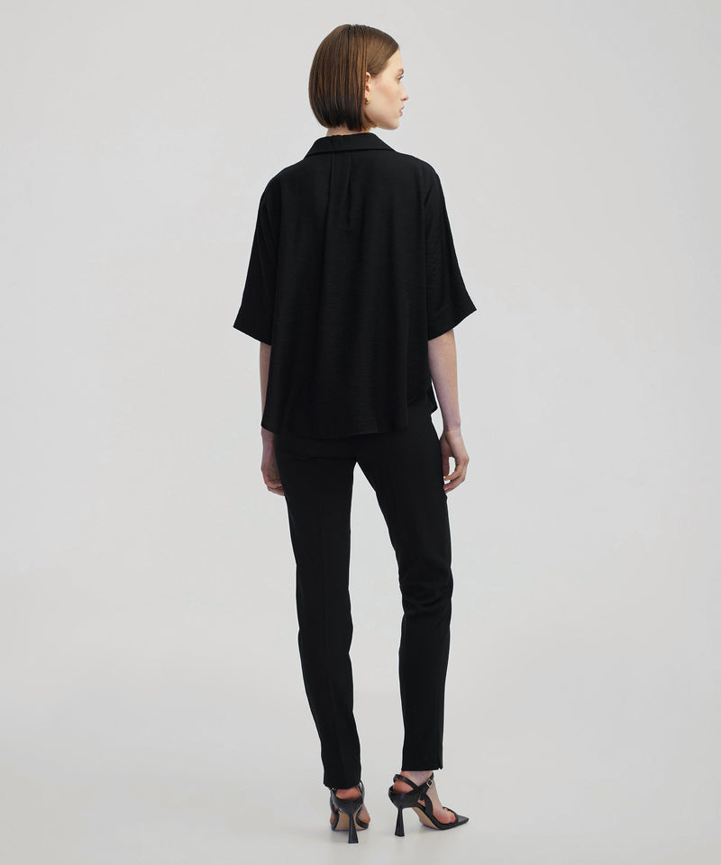 Ipekyol Shirt Collar Blouse Black