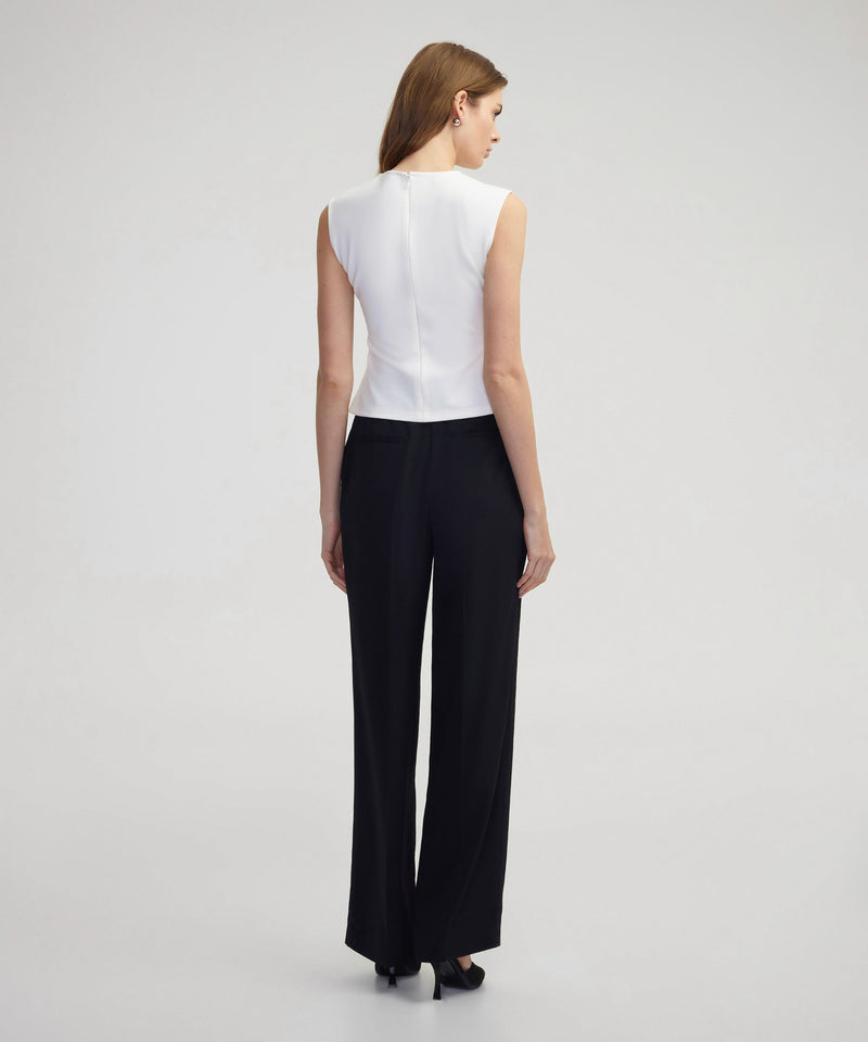 Ipekyol Strass Stone Printed Blouse White