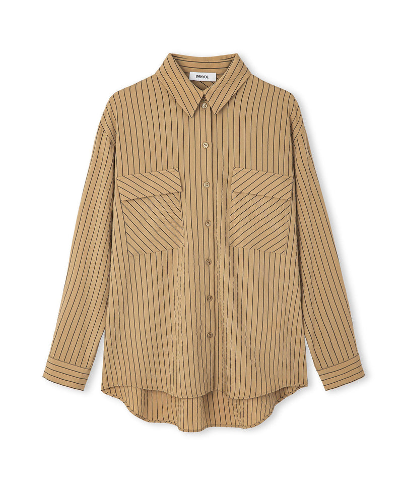 Ipekyol Striped Shirt Natural