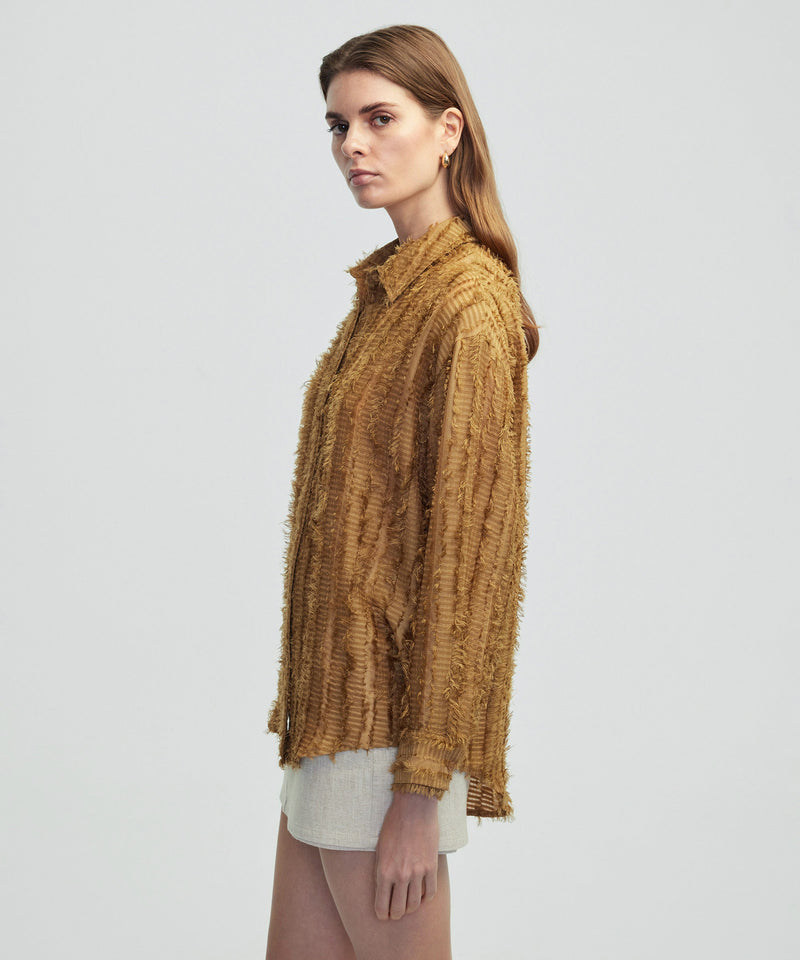 Ipekyol Tassel Shirt Tobac