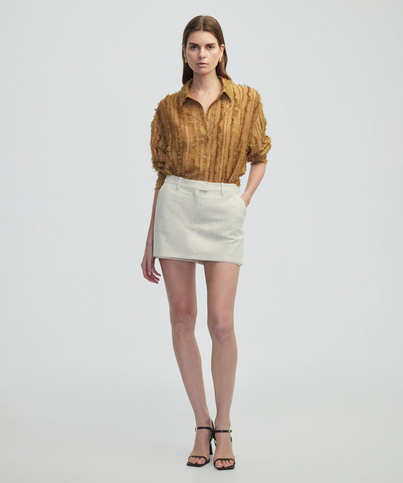 Ipekyol Tassel Shirt Tobac