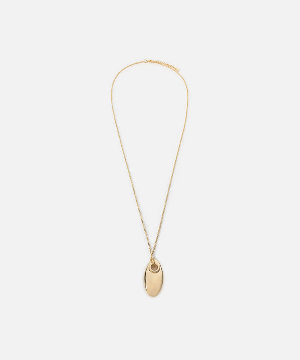 Ipekyol Metal Drop Pendant Necklace Gold