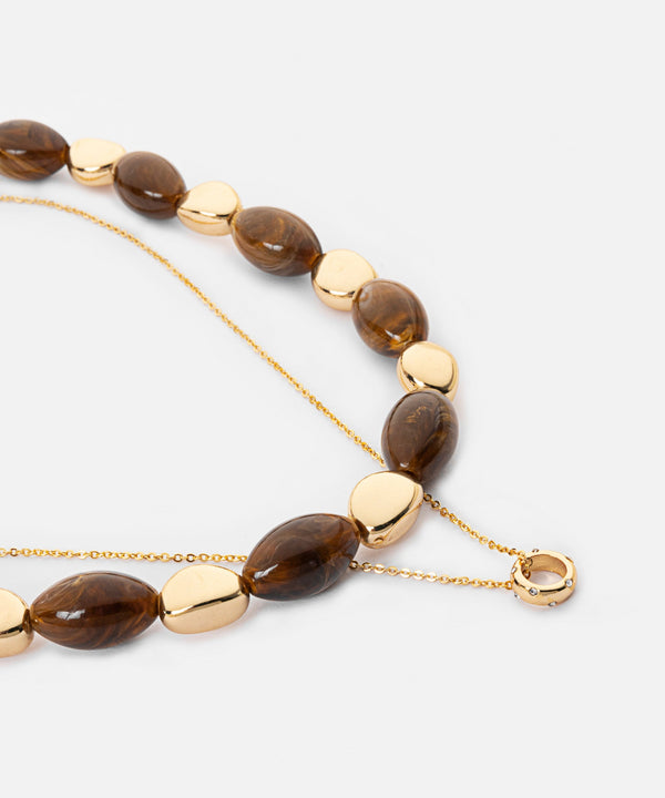 Ipekyol Double Necklace Set Gold