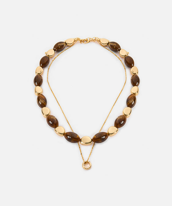 Ipekyol Double Necklace Set Gold