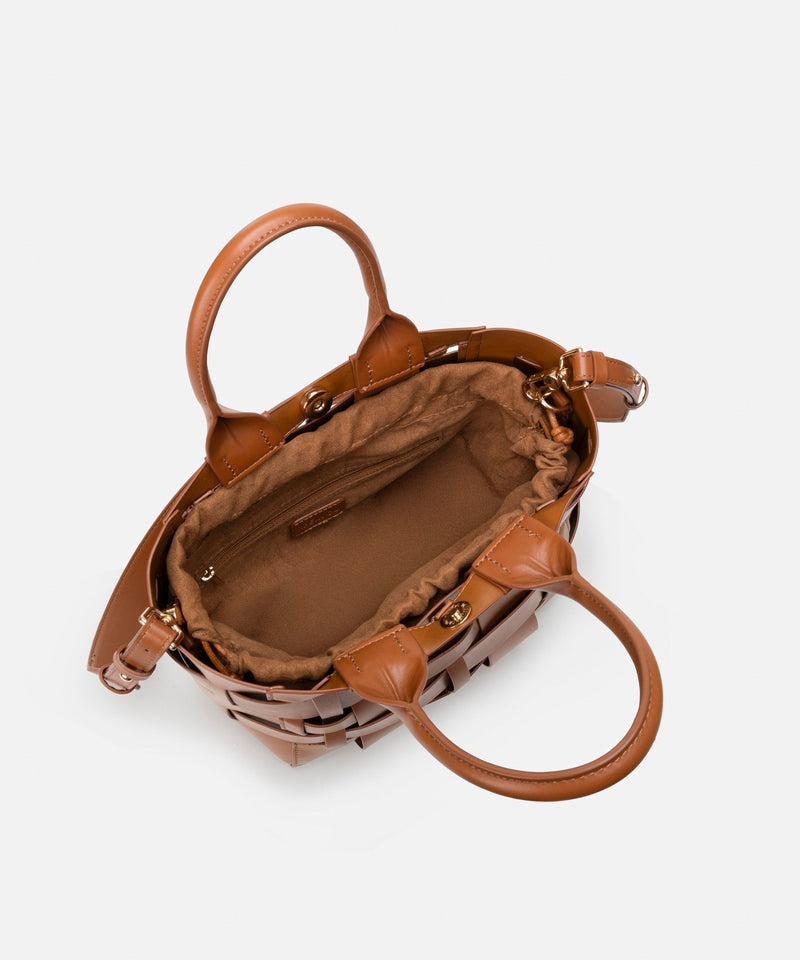 Ipekyol Knitted Textured Bag Brown