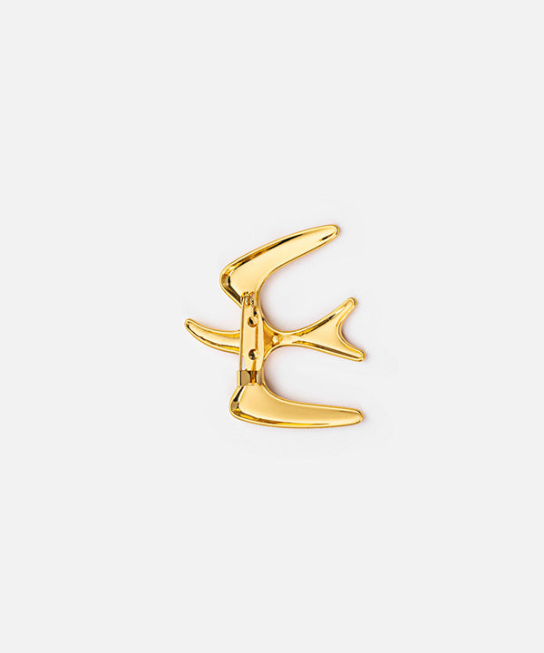 Ipekyol Bird Figured Brooch Gold