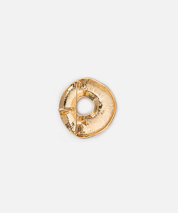 Ipekyol Contrast Resin Brooch Green