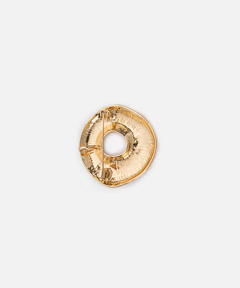 Ipekyol Contrast Resin Brooch Green