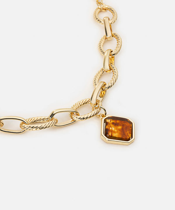 Ipekyol Metal Bracelet With Resin Tip Gold