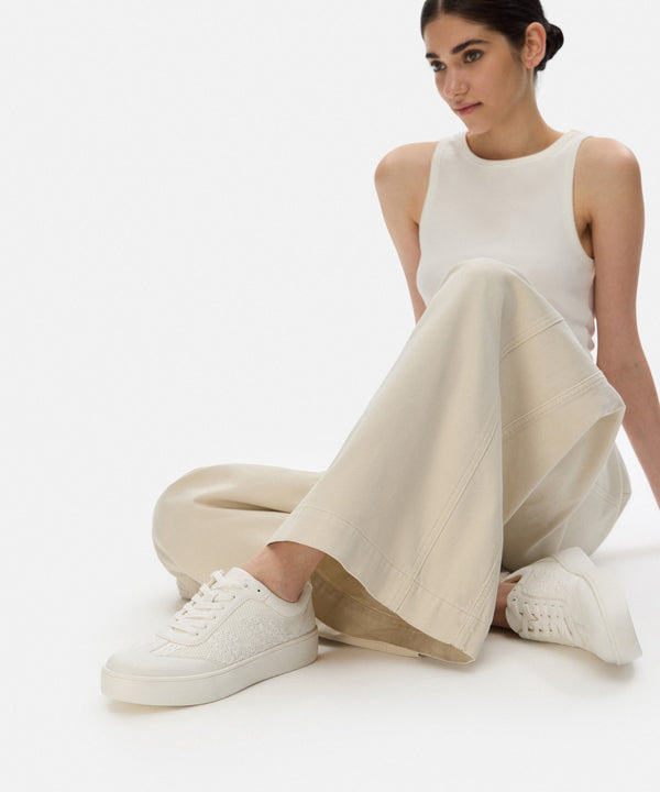 Ipekyol Contrast Textured Sneakers White