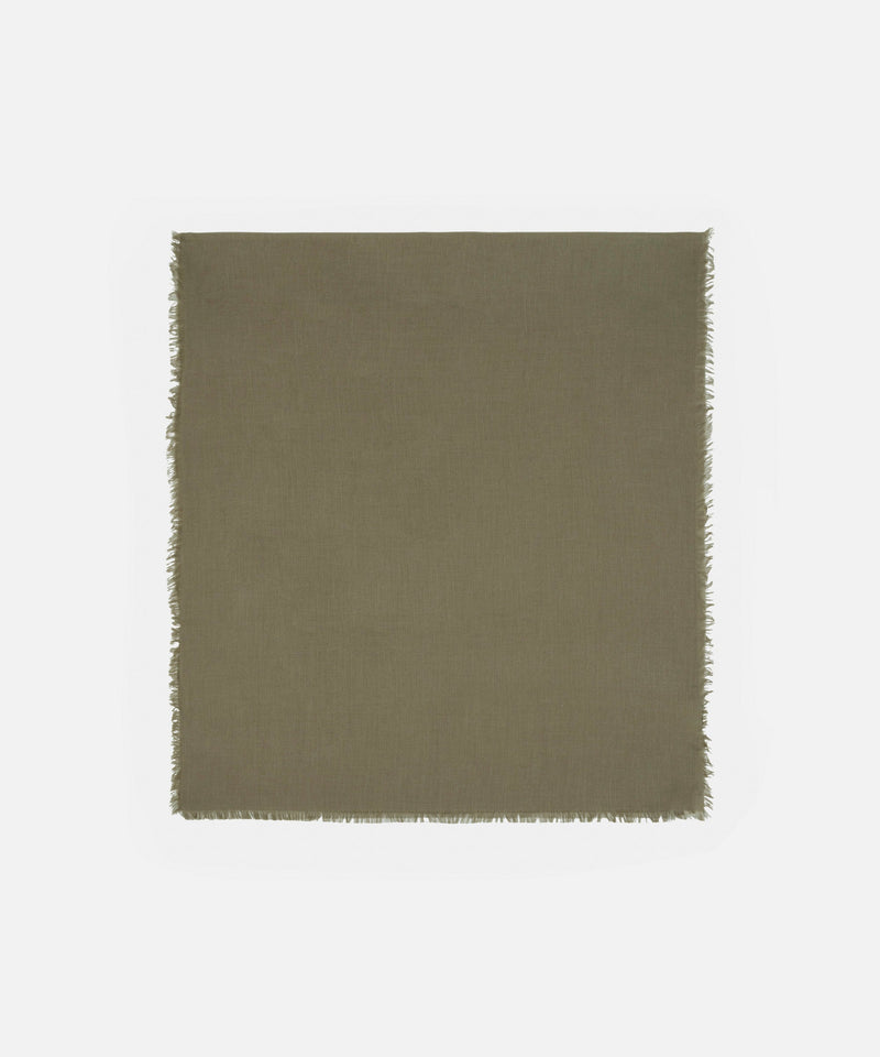 Ipekyol Scarf With Fringe Detailed Khaki