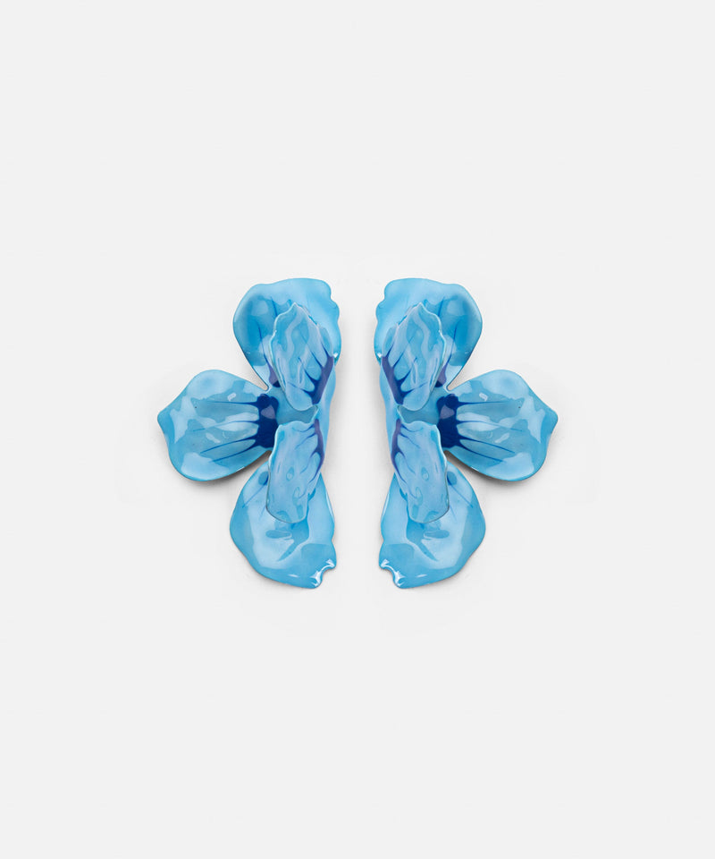 Ipekyol Flower Earrings Blue