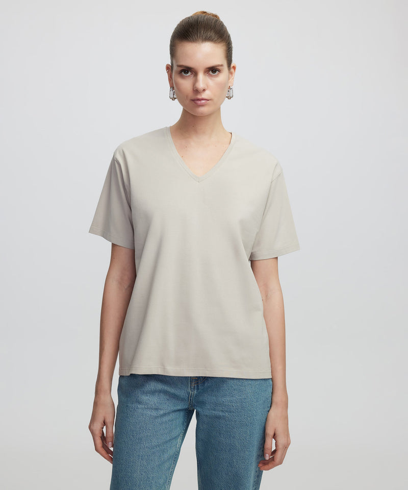 Ipekyol V-Neck T-Shirt Stone