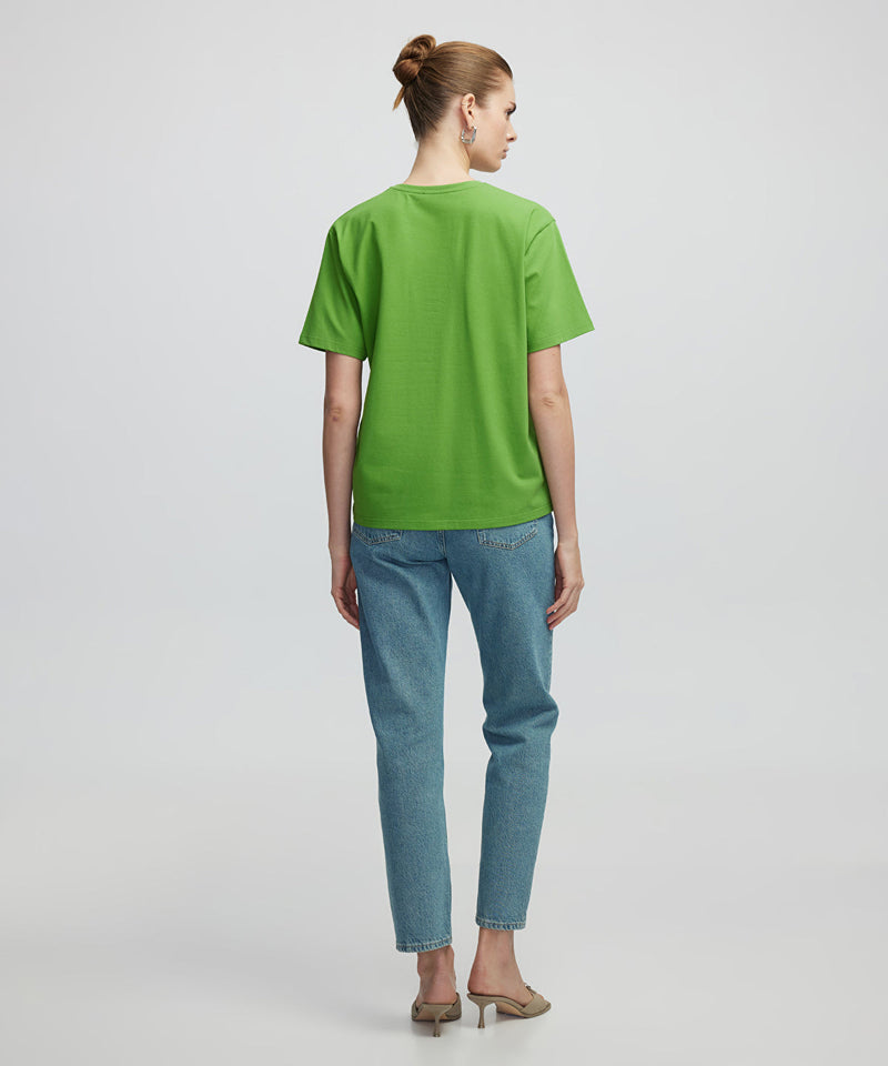 Ipekyol V-Neck T-Shirt Green