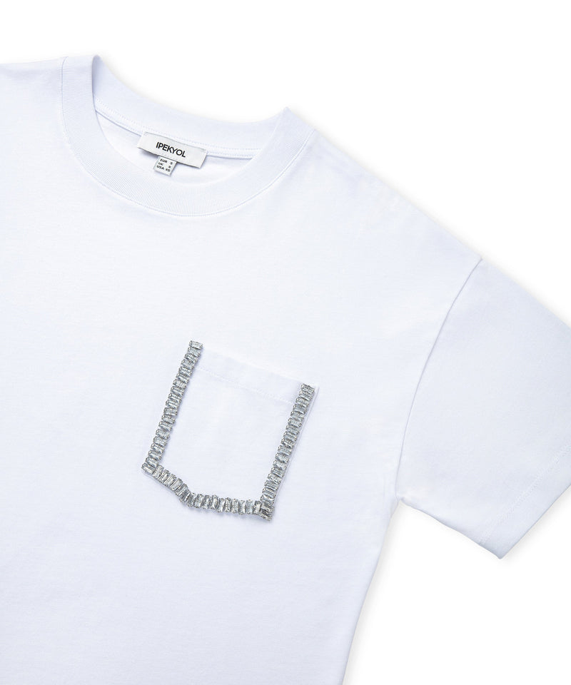 Ipekyol Stone Stripe T-Shirt White