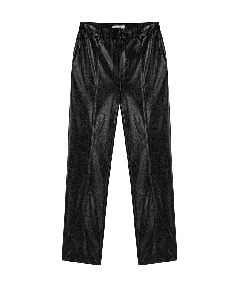 Ipekyol Patent Leather Trouser Black