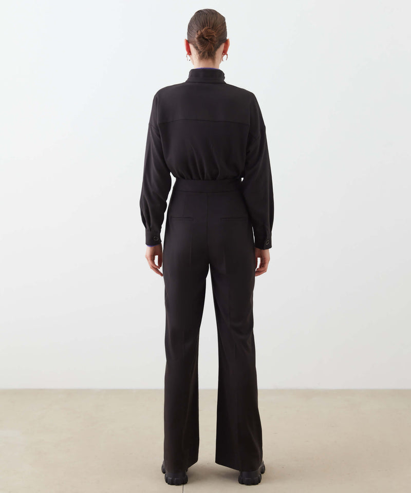 Ipekyol Front-Keyhole Detail Jumpsuit Black